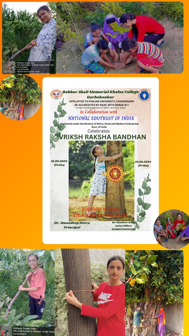 ‘Varikash Raksha Bandhan’ celebrated at Khalsa College